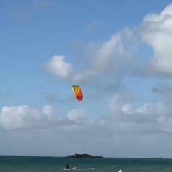 Das ist was für's Auge, Meer-Strand-Kiter-Himmel