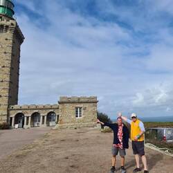 Beweisfoto für's Roadbook: Turm! Team! Wasser!