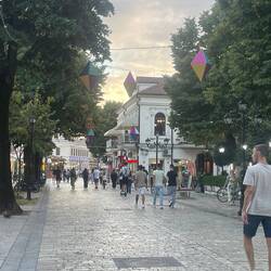 Promenade. Rest of town did not look like this