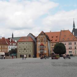 Der Marktplatz von Eger