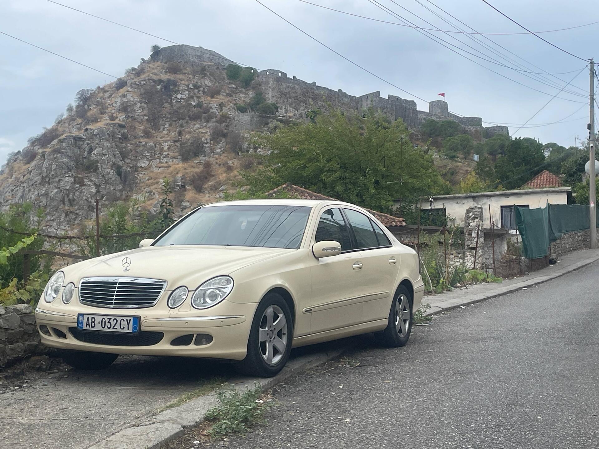 Mercedes are everywhere. New and old