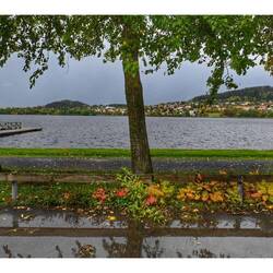 Ein kleiner Ausblick auf den riesigen Störsjön- See