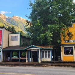 Ripley Creek Inn and El Tostador (on the left)