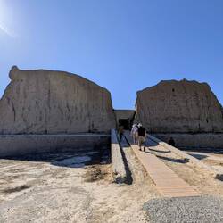Merv - Greater Kyz-Kala fortified mud-brick fortress