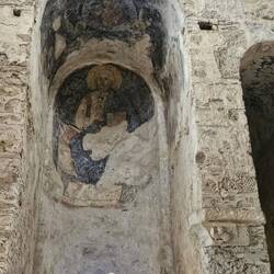 Fresco in church