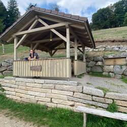 An der Hodelsteinhütte..