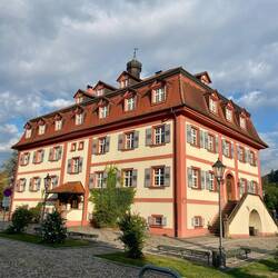 Das Herrenhaus der früheren Hammerschmiede von Hausach, Verwaltung und Dienstwohnung des Direktors