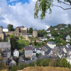 Eine fantastische Aussicht auf Monschau.