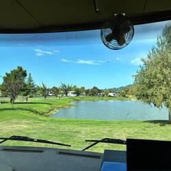 View from our campsite in Coburg