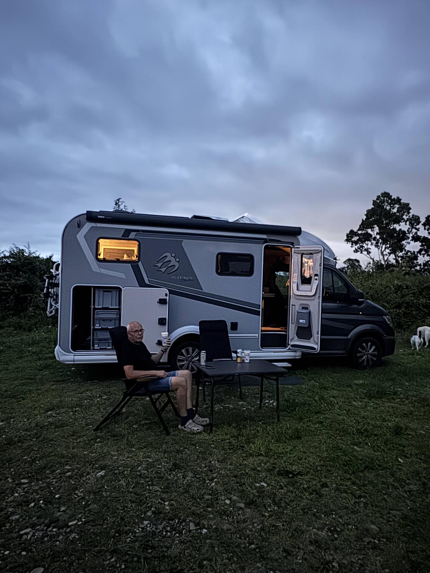 Campingplatz "Tabor 1" in Gonio - sehr rustikal
