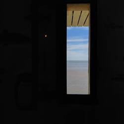 Through the window looking across the Gironde