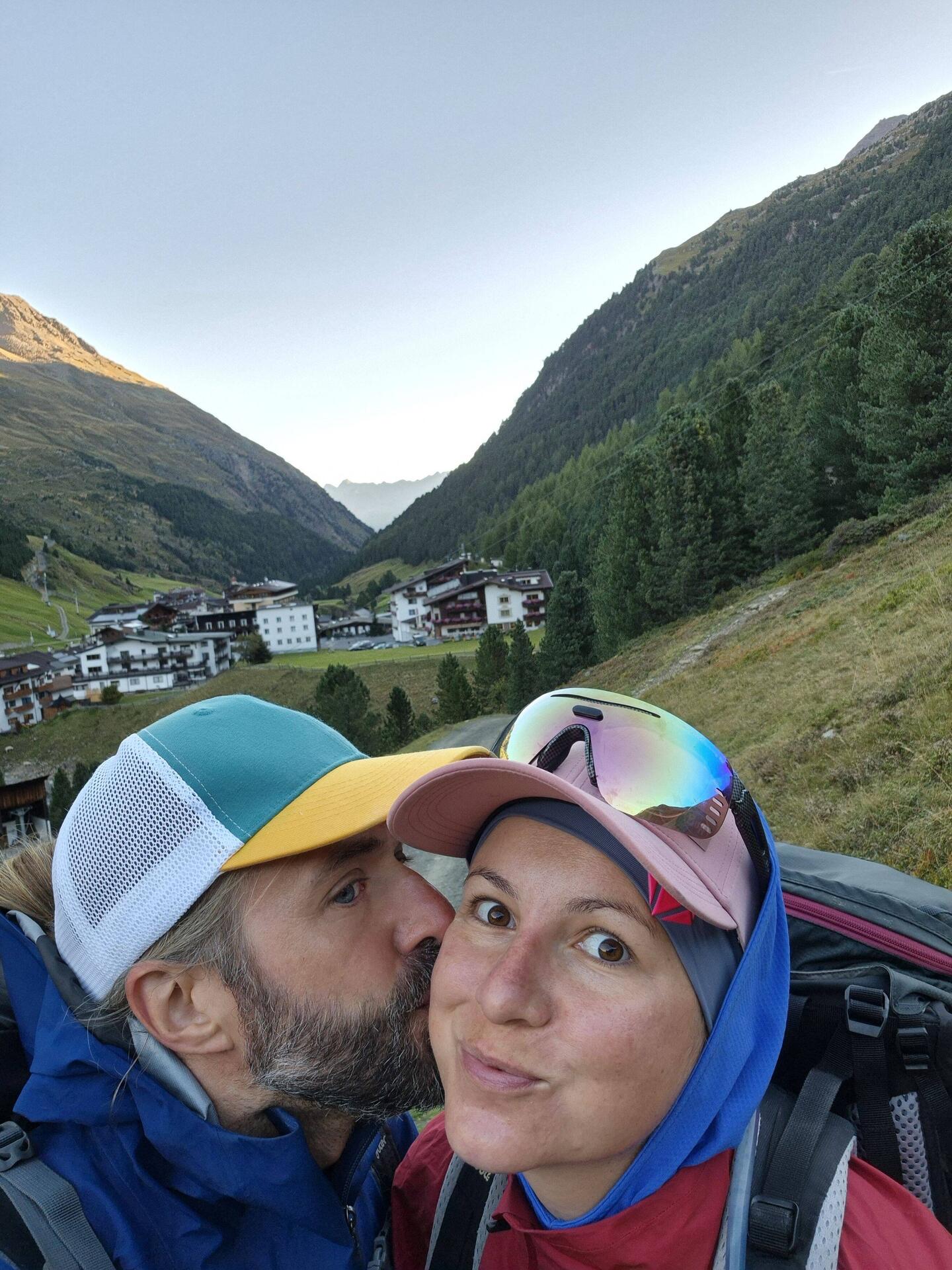 Es geht los! Erst mal stehen 8km Gelatsche auf dem Plan