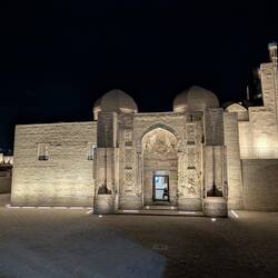 Bukhara at night