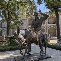 Khodja Nasreddin Statue