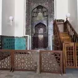 Atmospheric in the Kalan Mosque (sound on)