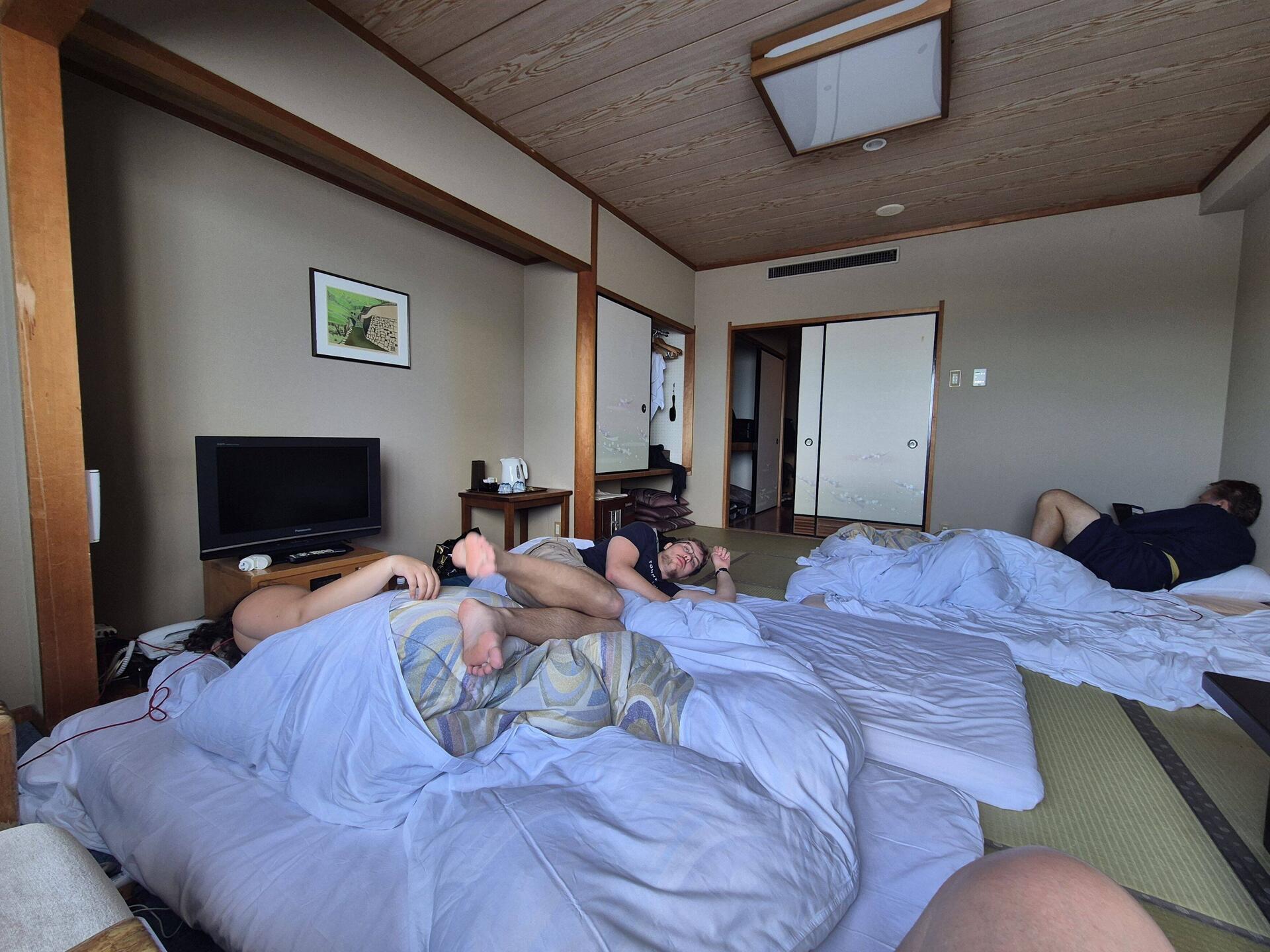 Relaxing post onsen