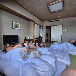 Relaxing post onsen