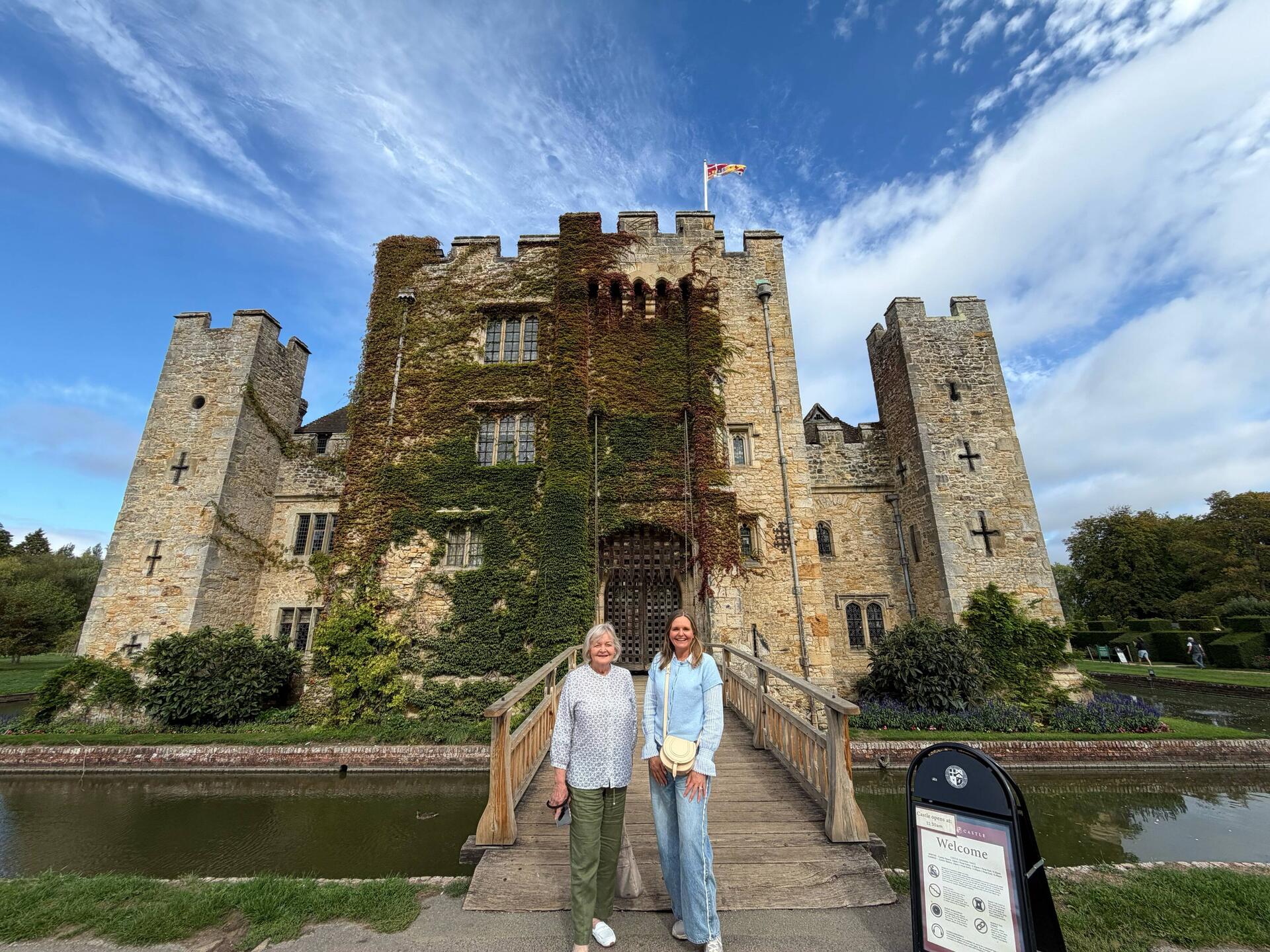 Hever - probably our favourite castle.