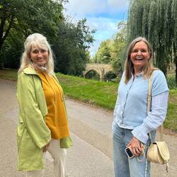 Tam and Candice at Hever