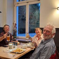 Abendessen im Brauhaus in Gemünd.