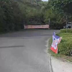 ...dann war's soweit: Zieleinlauf!