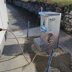 Bequem anfahrbare V+E