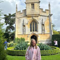 Chapel which contains Katherine Parr's tomb.