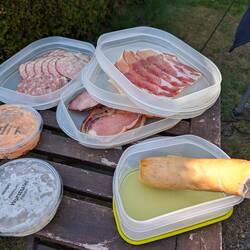 Frische Wurst vom Metzger