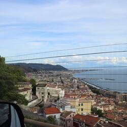 Blick auf Salerno