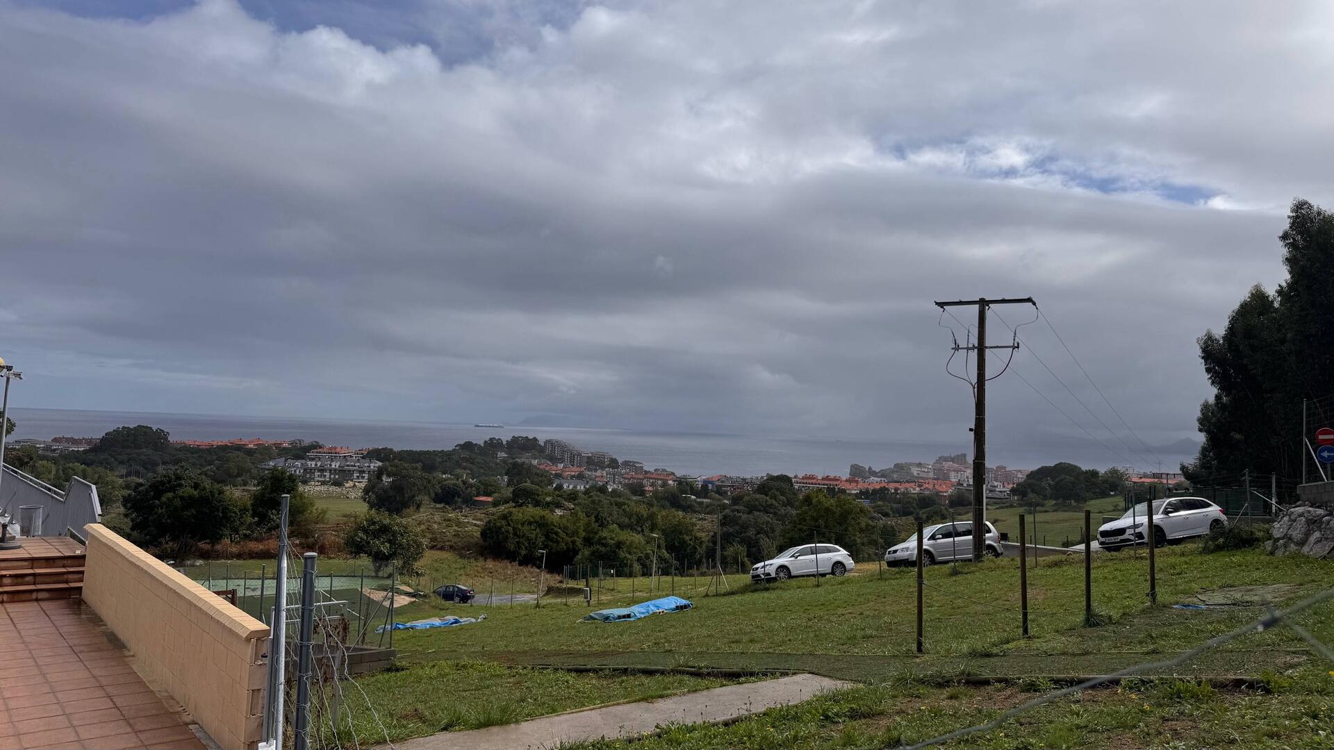 Aussicht von der Herberge