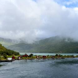 Along Raftsundet Strait.