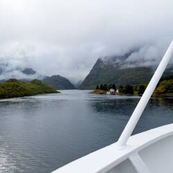 Along Raftsundet Strait.
