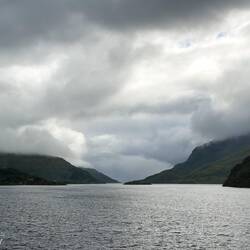 Heading toward Trollfjord.