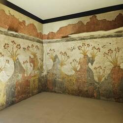 Room frescoes from Santorini