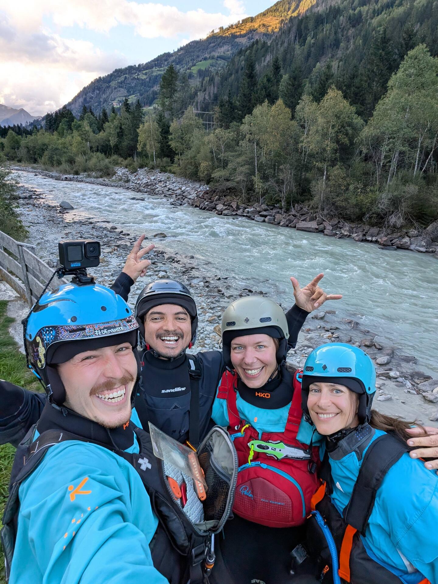 Favourite crew: Benny, Seba, me and Julia