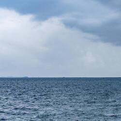 And count the buoys astern. What a parcour!