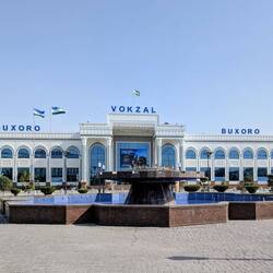 Train station Bukhara