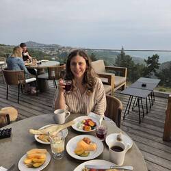 Breakfast al fresco