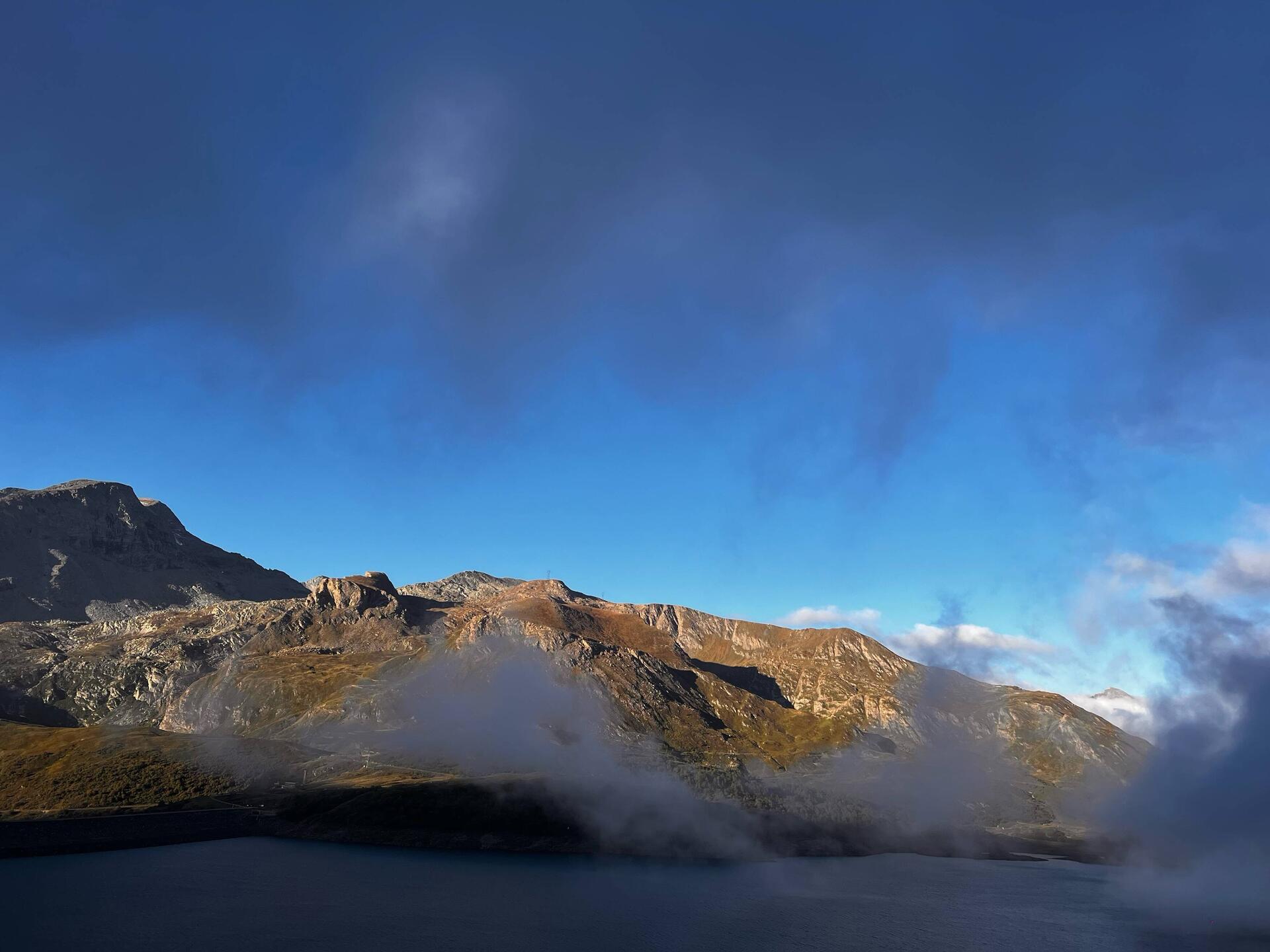 Noch sind ein paar Wolken da