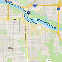 Total trip was 6.8 miles