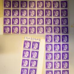 German postage stamps.