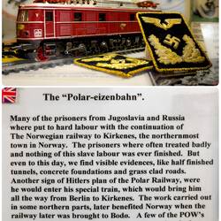 The work on the failed project, later benefited Norway ... used to bring the railway to Bodø.