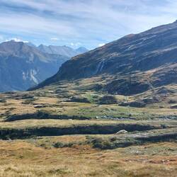 Udsigt fra Refuge de l'Arpont