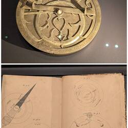 Museum inside Ulugh Beg Madrasa - astrolabe