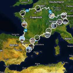 European 5000 | Der Kreis ist nach rd. 5.700 km geschlossen.