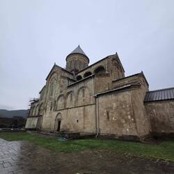 Svetiskhoveli Cathedral where the robe of Christ is kept