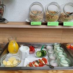 Liebevoll angerichtet.