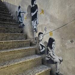 War hier Banksy unterwegs?