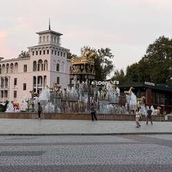 Der Kolchis-Brunnen, eine gemeinsames Projekt von Georgien und der EU