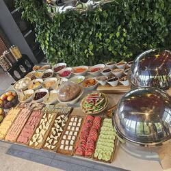 Frühstüchsbuffet im Hotel
